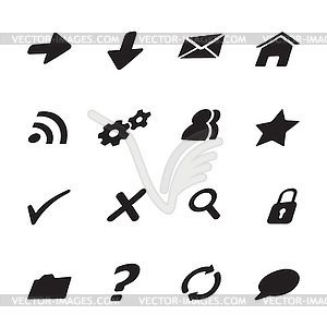 Web icons - vector image