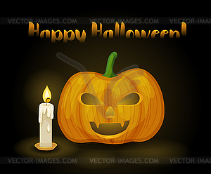 Happy halloween - vector clipart / vector image