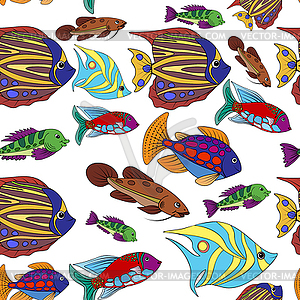 Abstract fish - vector clip art