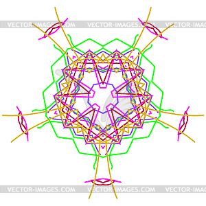 Circle ornament - royalty-free vector image