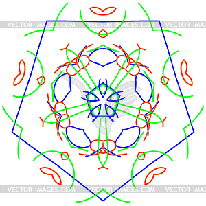 Circle ornament - vector clipart