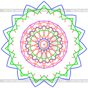 Circle ornament - vector image