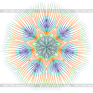 Mandala circular pattern - vector clipart