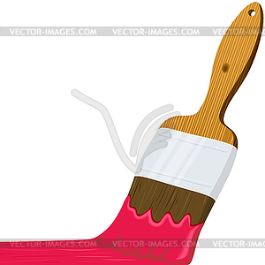 Paint brush - vector image