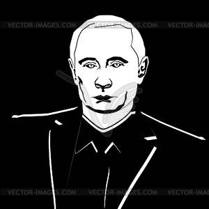 President - vector clipart
