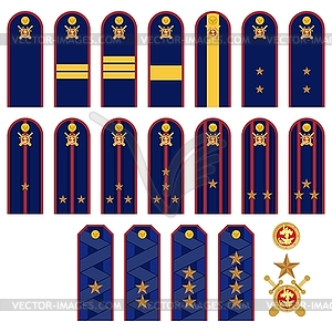 Insignia РФ полиции - векторный клипарт