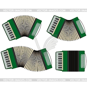 Accordion - vector clip art