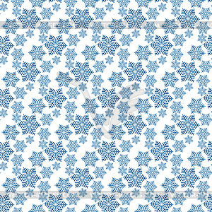 Монохромный бесшовный рождественский узор с синим - векторизованное изображение клипарта
