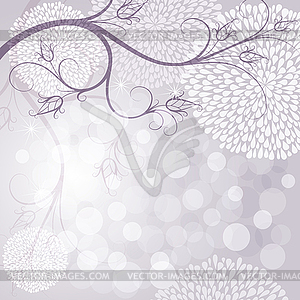 Gentle violet translucent vintage frame with Place - vector clipart