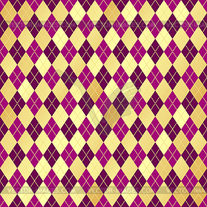 Seamless geometric pattern wiith rhombuses - vector clip art