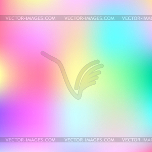 Multicolored frame with blur colored spots - vector clip art