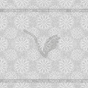 Gentle silvery seamless grunge pattern - vector clip art
