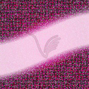 Розовый радужный фон состоящий из точек - клипарт в формате EPS