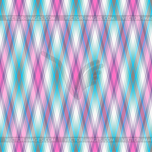 Абстрактная диагональная полосатая бесшовная ткань - цветной векторный клипарт