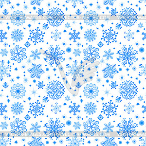 Seamless solid color Christmas pattern with - vector clipart