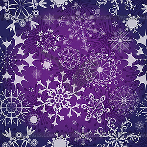 Рождественский пурпурно-фиолетовый градиентный узор - изображение в формате EPS