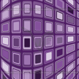 Background of purple squares with - vector image