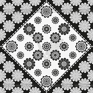 Seamless floral spring pattern - vector image