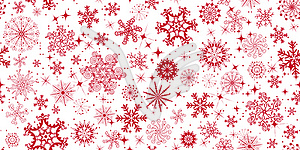 Seamless Christmas monochrome pattern with - vector clipart / vector image
