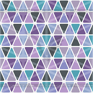 Seamless geometric pattern with boho colors - vector clip art