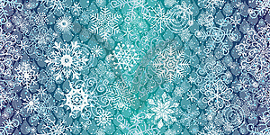 Seamless striped Christmas hand drown gradient gree - vector clip art