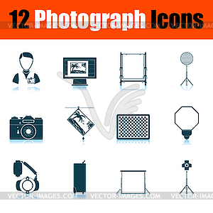 Photograph Icon Set - vector image