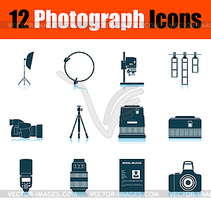 Photograph Icon Set - vector clipart