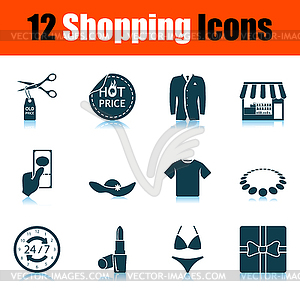 Shopping Icon Set - vector clip art