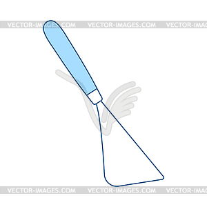 Palette Knife Icon - vector image