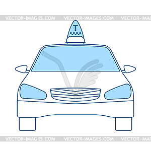 Taxi Icon - vector clipart