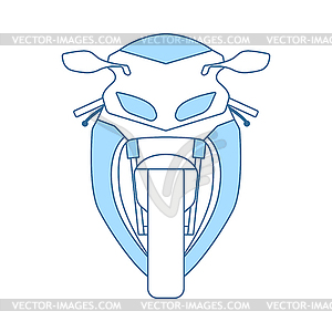 Motorcycle Icon - vector image