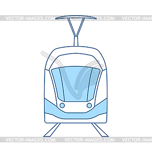 Tram Icon - vector image