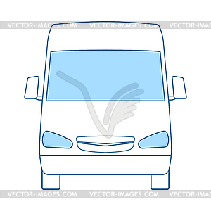 Van Icon - vector image