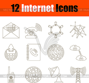 Internet Icon Set - vector clipart