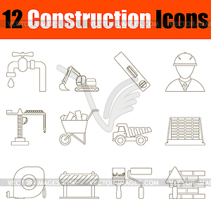 Construction Icon Set - vector image