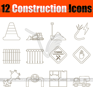 Construction Icon Set - vector image