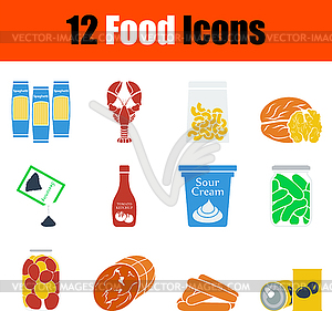 Food Icon Set - vector clip art