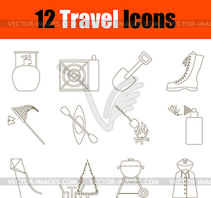 Travel Icon Set - vector clipart