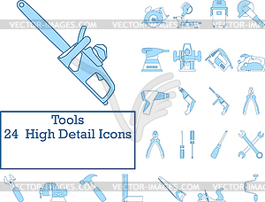 Tools Icon Set - vector image