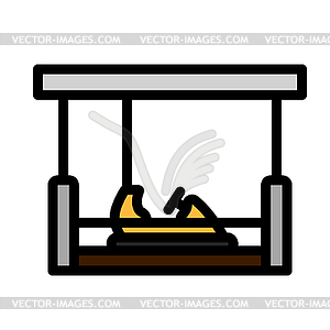 Bumper Cars Icon - vector clipart