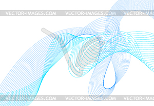 Water Lines Concept Design - vector clipart