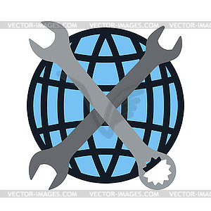 Labor Day Icon - vector clip art