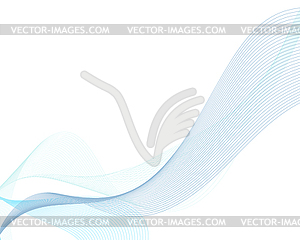 Water Lines Concept Design - vector clipart