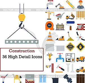 Construction Icon Set - vector image