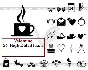 Valentine Icon Set - vector clip art