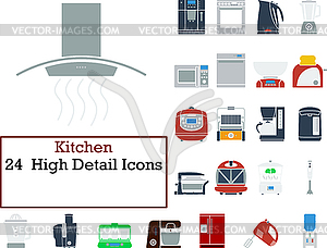 Kitchen Icon Set - vector clipart