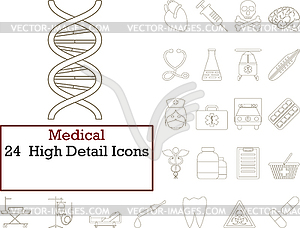 Medical Icon Set - vector clipart