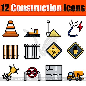 Construction Icon Set - vector EPS clipart