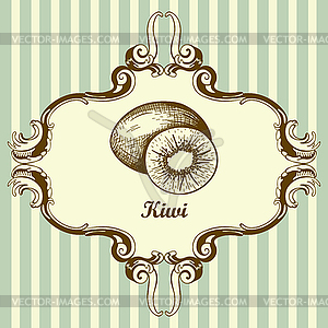 Icon Of Kiwi - vector clip art