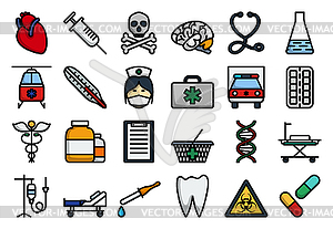 Medical Icon Set - vector clipart